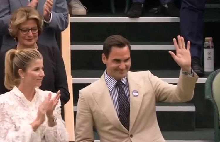 Roger Federer y su regreso a Wimbledon: «Me sentí contento y en paz»