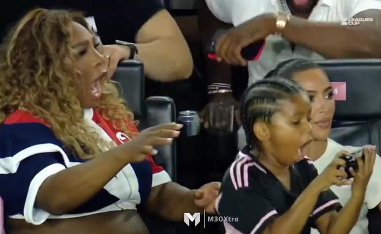 La increíble reacción de Serena Williams tras el golazo de Messi con Inter Miami