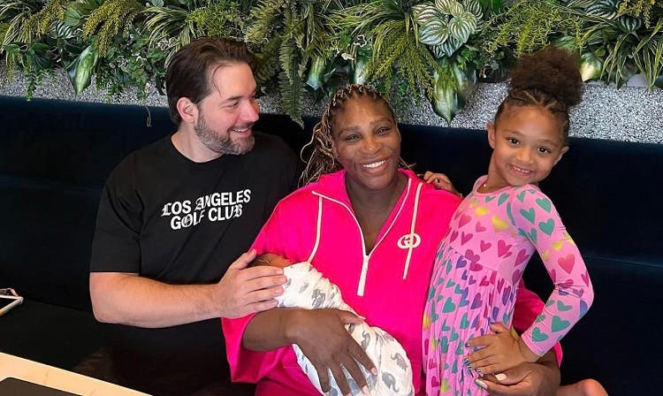 Mamá otra vez: Serena Williams da a luz a su segunda hija