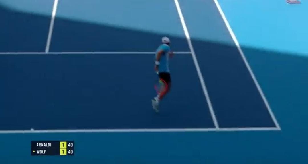 [VIDEO] El infernal punto de Matteo Arnaldi en el ATP 500 de Beijing