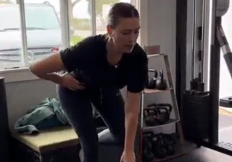 [VIDEO] ¿Vuelve? Maria Sharapova sorprende y se entrena con intensidad