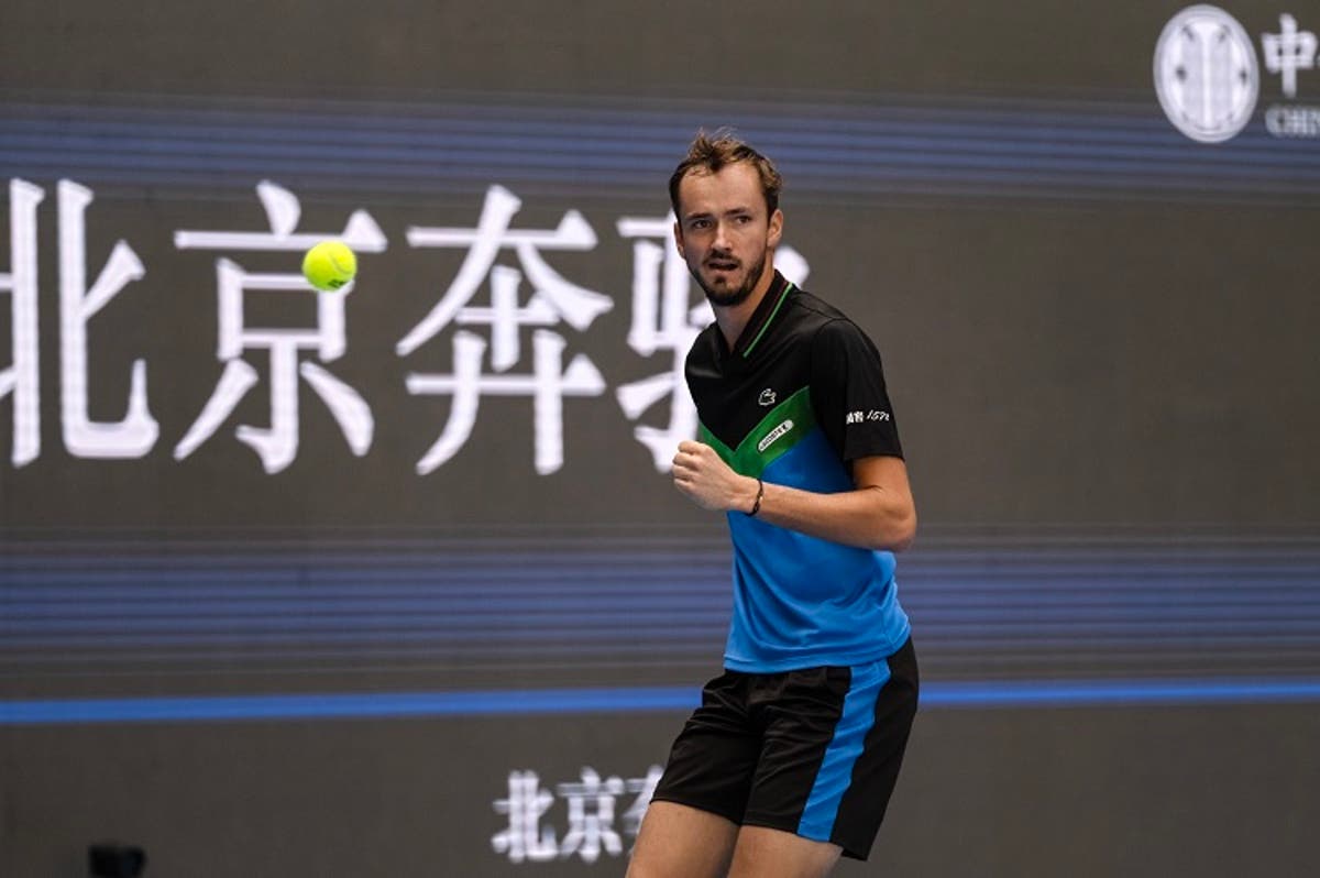 Daniil Medvedev, atual campeão do Masters de Xangai, critica a velocidade  do court Não sei onde sou mais lento, aqui ou em Indian Wells