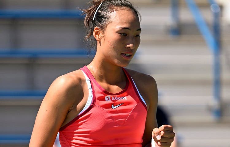 Zheng Qinwen levanta la bandera de China en el US Open: «Es una victoria increíble para mí»