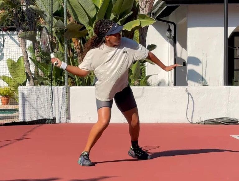 [VIDEO] Naomi Osaka vuelve a jugar y prepara su vuelta al tenis