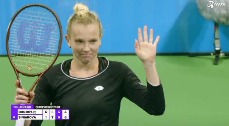 [VIDEO] El increíble Match Point que definió a la campeona del WTA de Nanchang