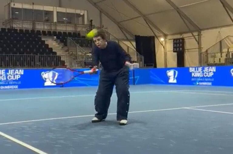 [VIDEO] Billie Jean King sigue sorprendiendo y jugando al tenis a sus 79 años