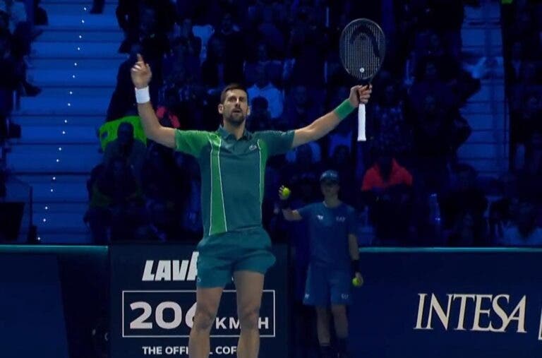 [VIDEO] El infernal punto de Novak Djokovic que dejó pagando a Alcaraz