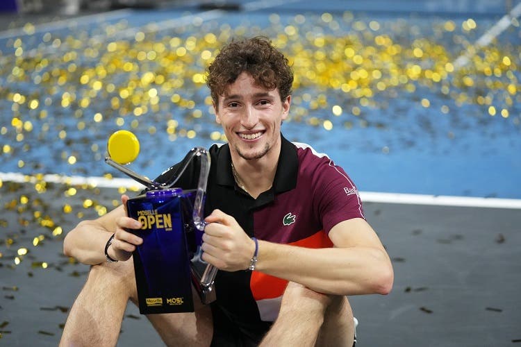 La emoción de Humbert, campeón en Metz: «Mi sueño cuando era joven era ganar este torneo»